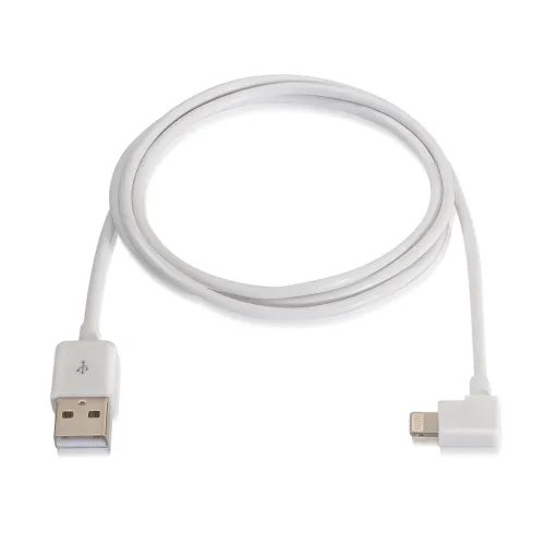 Cabo Lightning Angular a USB 2.0, Lightning/m-Usb A/m, 1 M