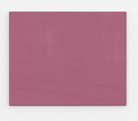 Quadro Magnético Vidro 100x125cm Rosa a Mood Wall Branco