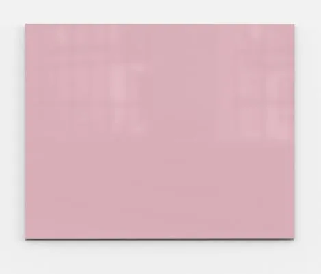 Quadro Magnético Vidro 100x125cm Rosa B Mood Wall Branco