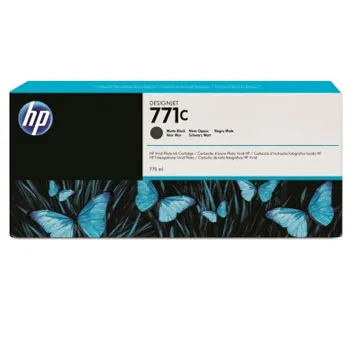 Tinteiro HP 771 Preto Matte