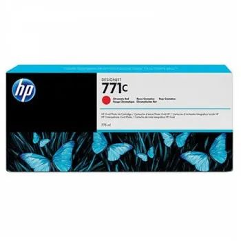 Tinteiro HP 771 Vermelho Cromado