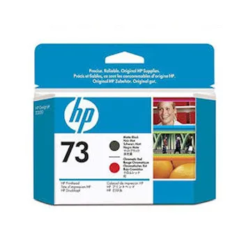 Tinteiro HP 73 Vermelho Cromatico e Preto