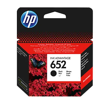 Tinteiro HP Nº 652 Preto