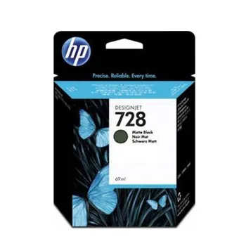 Tinteiro HP 728 Preto Matte