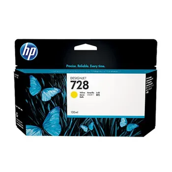 Tinteiro HP 728 Amarelo