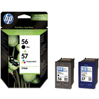 Tinteiro HP Nº56+Nº57 Pack