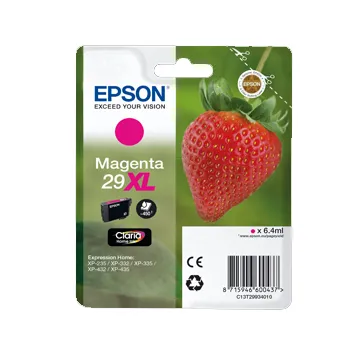 Tinteiro Epson Nº29XL Alta Capacidade Magenta C13T29934010