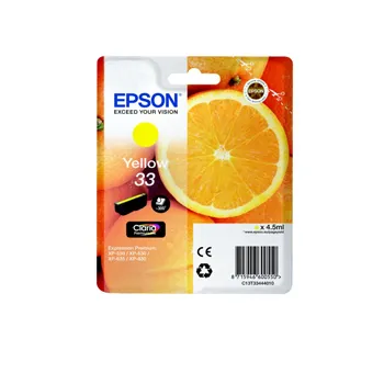 Tinteiro Epson Nº33 Amarelo C13T33444010