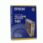 Tinteiro Epson Amarelo C13T481011