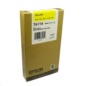 Tinteiro Epson Amarelo C13T611400