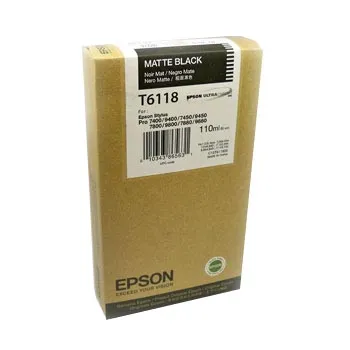 Tinteiro Epson Preto Matte C13T611800