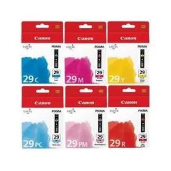 Tinteiro Canon Pack 6 Cores Claras 4873B005