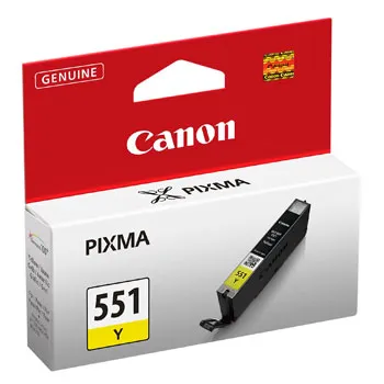 Tinteiro Canon Amarelo CLI551Y