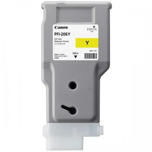 Tinteiro Canon Amarelo PFI206Y