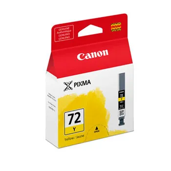 Tinteiro Canon Amarelo PGI72Y