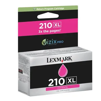 Tinteiro Lexmark Nº210XL Magenta 14L0176E