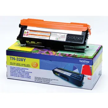 Toner Brother Alta Capacidade Amarelo TN328Y