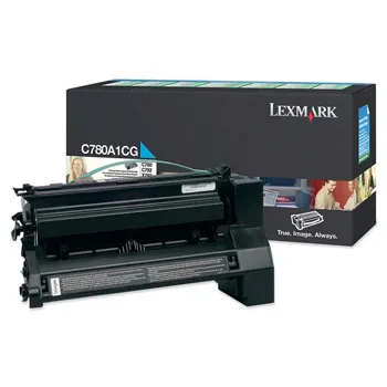 Toner Lexmark Azul com Programa de Retorno 00C780A1CG