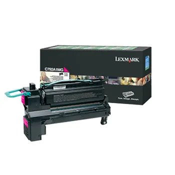 Toner Lexmark Magenta com Programa de Retorno 00C792A1MG