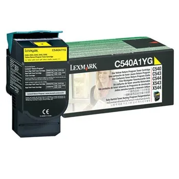 Toner Lexmark Amarelo com Programa Retorno 0C540A1YG