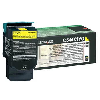 Toner Lexmark Amarelo Alta Capacidade 0C544X1YG