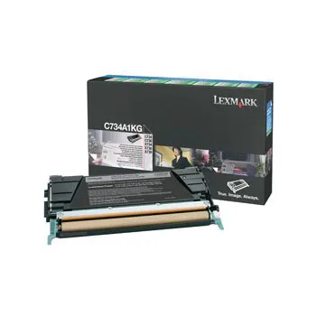 Toner Lexmark Preto com Programa de Retorno 0C734A1KG