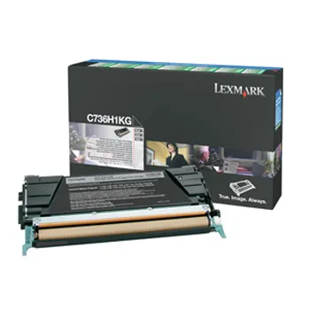 Toner Lexmark Preto Alta Capacidade 0C736H1KG