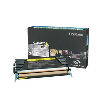 Toner Lexmark Amarelo Alta Capacidade 0C736H1YG