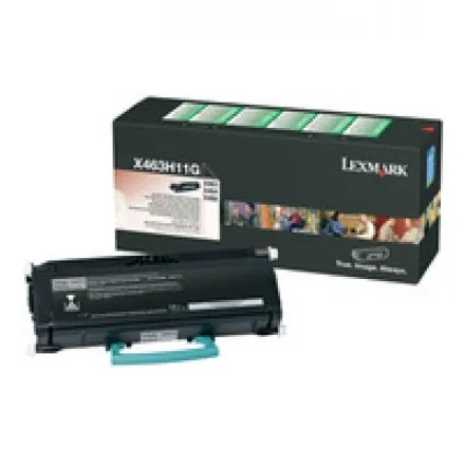 Toner Lexmark Preto Alta Capacidade 0X463H11G