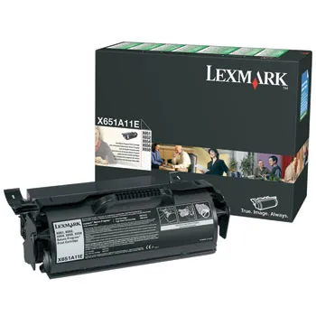 Toner Lexmark com Programa de Retorno 0X651A11E