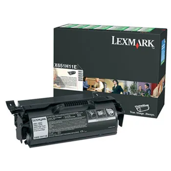 Toner Lexmark Elevada Capacidade 0X651H11E