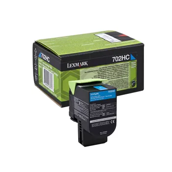 Toner Lexmark Azul com Programa Retorno, Elevada Capacidade 70C2HC0