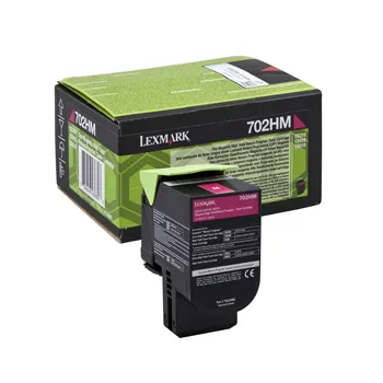 Toner Lexmark Magenta com Programa Retorno, Elevada Capacidade 70C2HM0