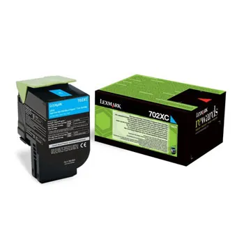 Toner Lexmark Azul com Programa Retorno, Capacidade Extra 70C2XC0