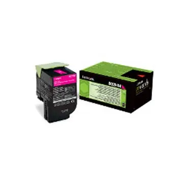 Toner Lexmark Magenta com Programa Retorno, Elevada Capacidade 80C2HM0