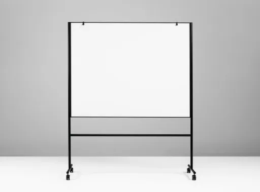 Quadro Magnetico Preto 156,7x196x50cm One Double Sided Whiteboard