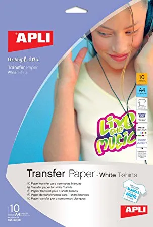 Papel Transparente para T-Shirts 210x297mm 10Fls