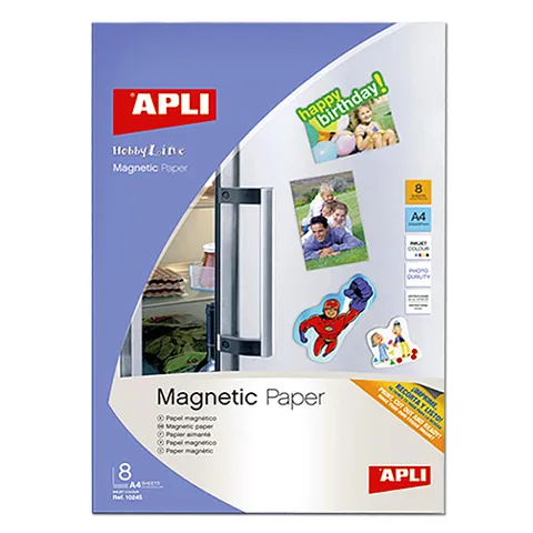 Papel Magnético 210x297mm A4 8Fls