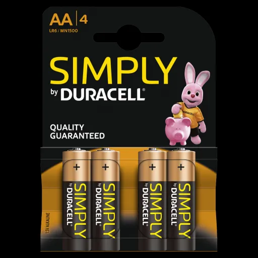 Pilhas Duracell Simply AA