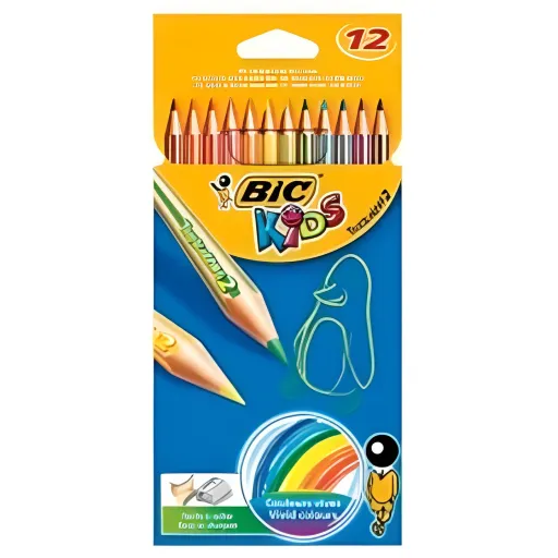 Lápis de Cor 12Un. Bic Kids