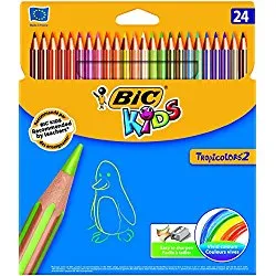 Lápis de Cor 24Un. Bic Kids