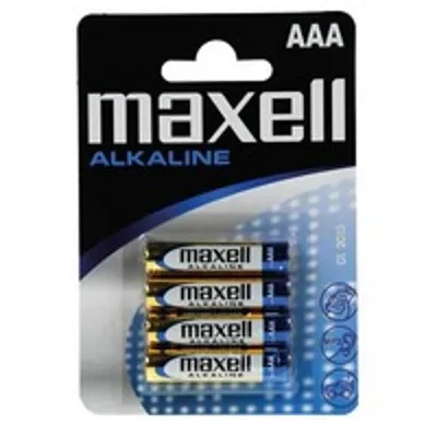 Pilhas Maxell Alcalina LR03 AAA