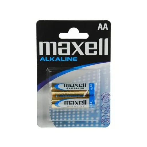 Pilhas Maxell Alcalina LR06 AA B2