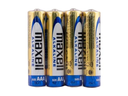 Pilhas Maxell Alcalina LR03 AAA Pack 4