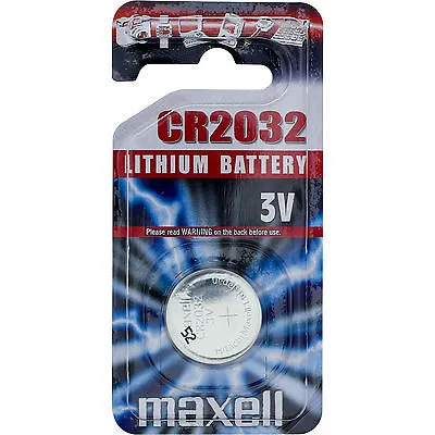 Pilhas Maxell Litio CR2032 3V