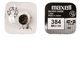 Pilhas Maxell Micro SR0041SW Mxl 384 1,55V