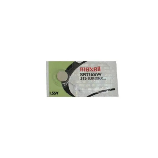 Pilhas Maxell Micro SR0716SW Mxl 315 1,55V