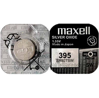 Pilhas Maxell Micro SR0927SW Mxl 395 1,55V