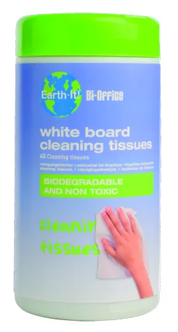 Toalhitas de Limpeza 20 Folhas para Quadros Brancos  Earth-it