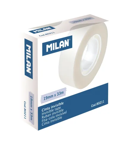 Fita Cola Invisível 19x33mm Milan